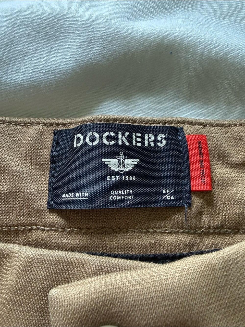 Dockers Men's Tan Tech Tapered Pants 32 x31 - Picture 5 of 9